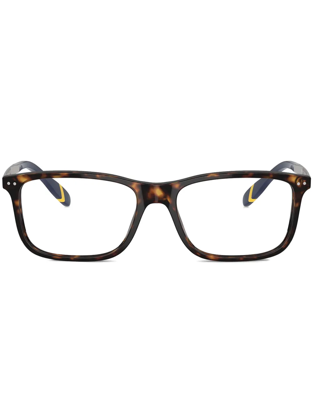 Polo Ralph Lauren lentes con armazón rectangular | marrón | Image 1