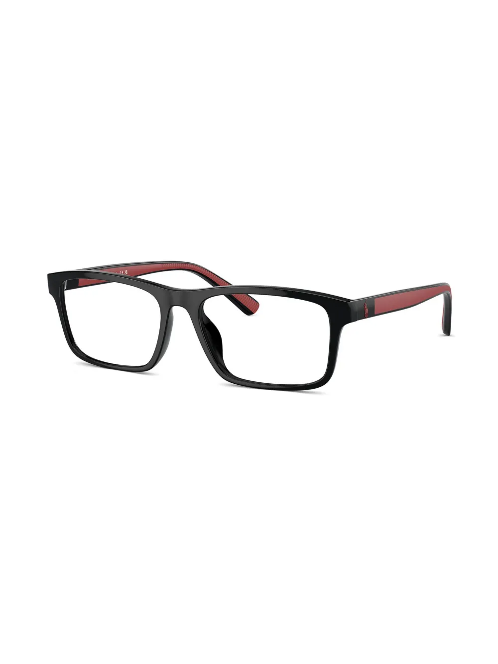POLO RALPH LAUREN EYEWEAR Bril met rechthoekig montuur Zwart