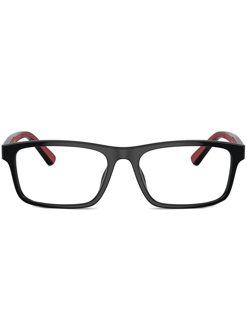 Polo Ralph Lauren Brille mit eckigem Gestell - Schwarz