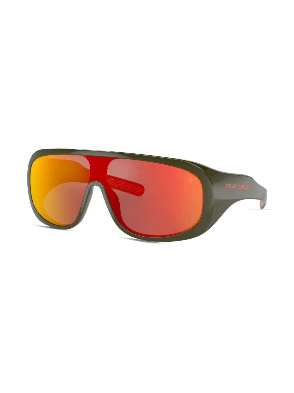 POLO RALPH LAUREN EYEWEAR PH4215U zonnebril met oversized montuur Groen