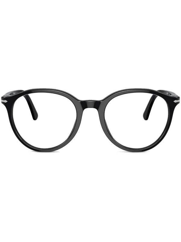 Persol round frame Glasses Black FARFETCH ZA