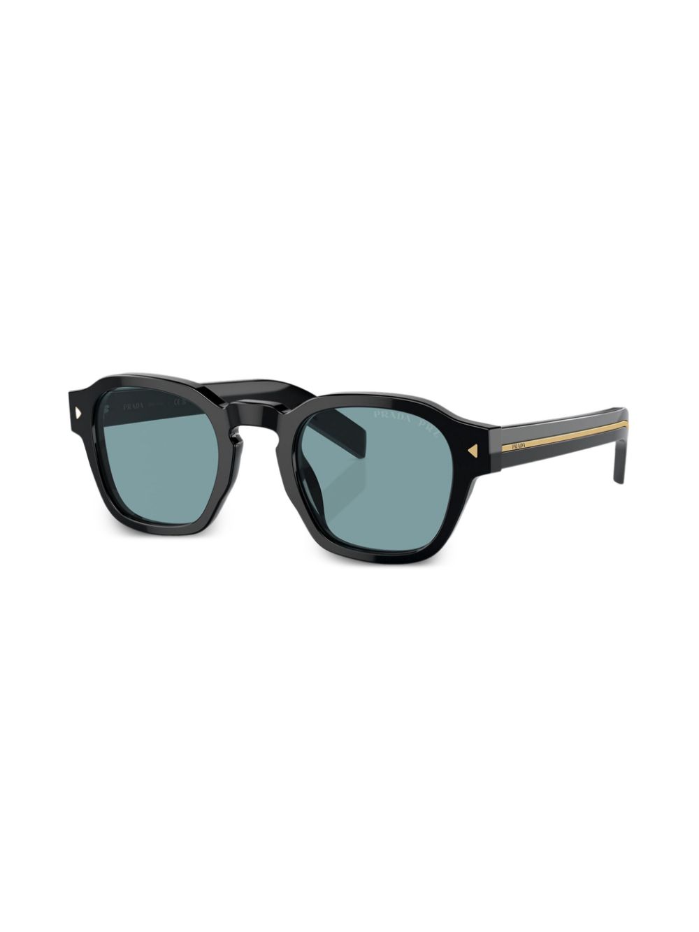 Prada Eyewear Zonnebril met vierkant montuur - Zwart