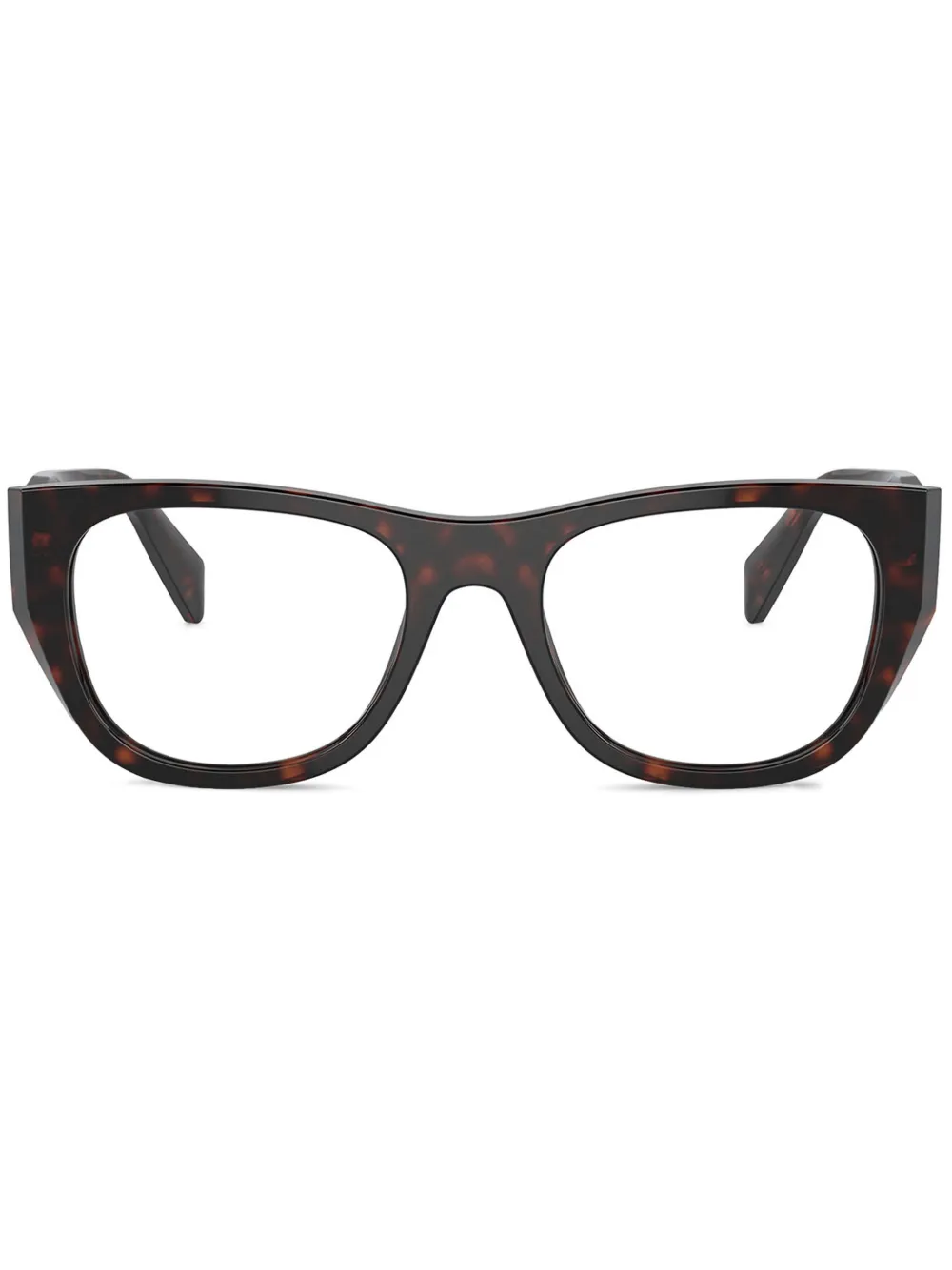 Prada Eyewear PR A18V glasses | Brown | Image 1