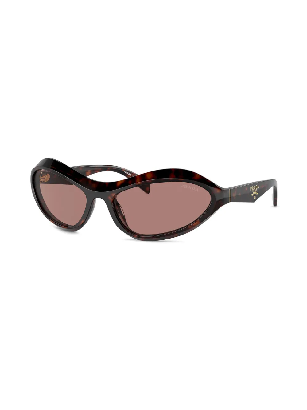 Prada Eyewear Swing zonnebril - Bruin