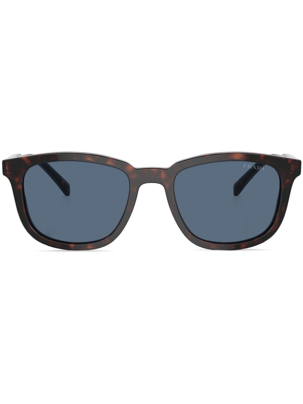 Prada Eyewear Zonnebril met vierkant montuur Bruin