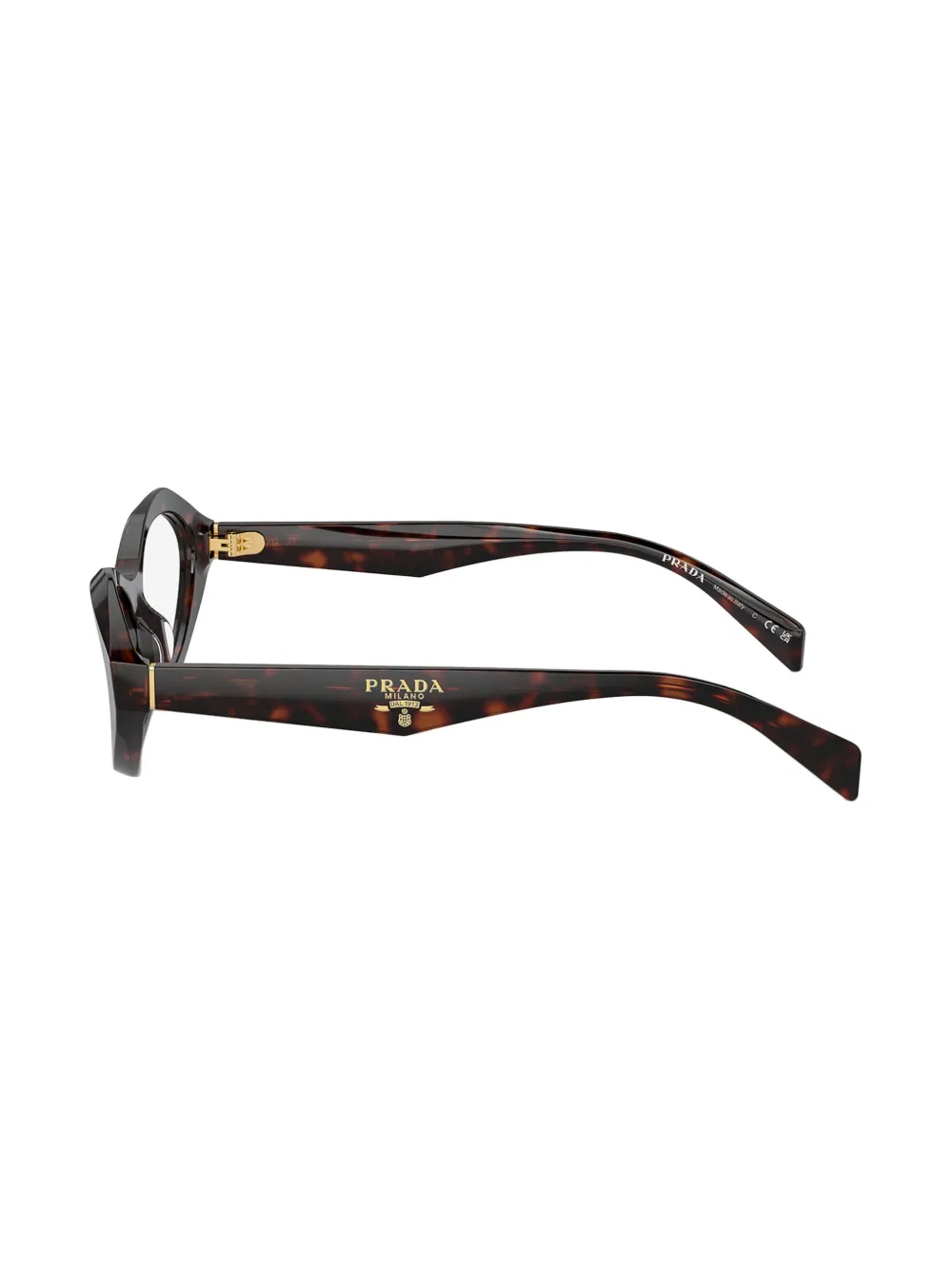 Prada Eyewear PR A21V bril Bruin