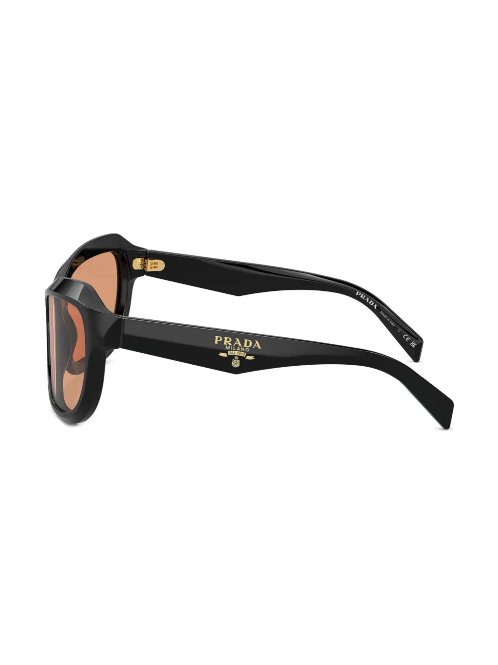 Prada Eyewear Swing zonnebril Zwart