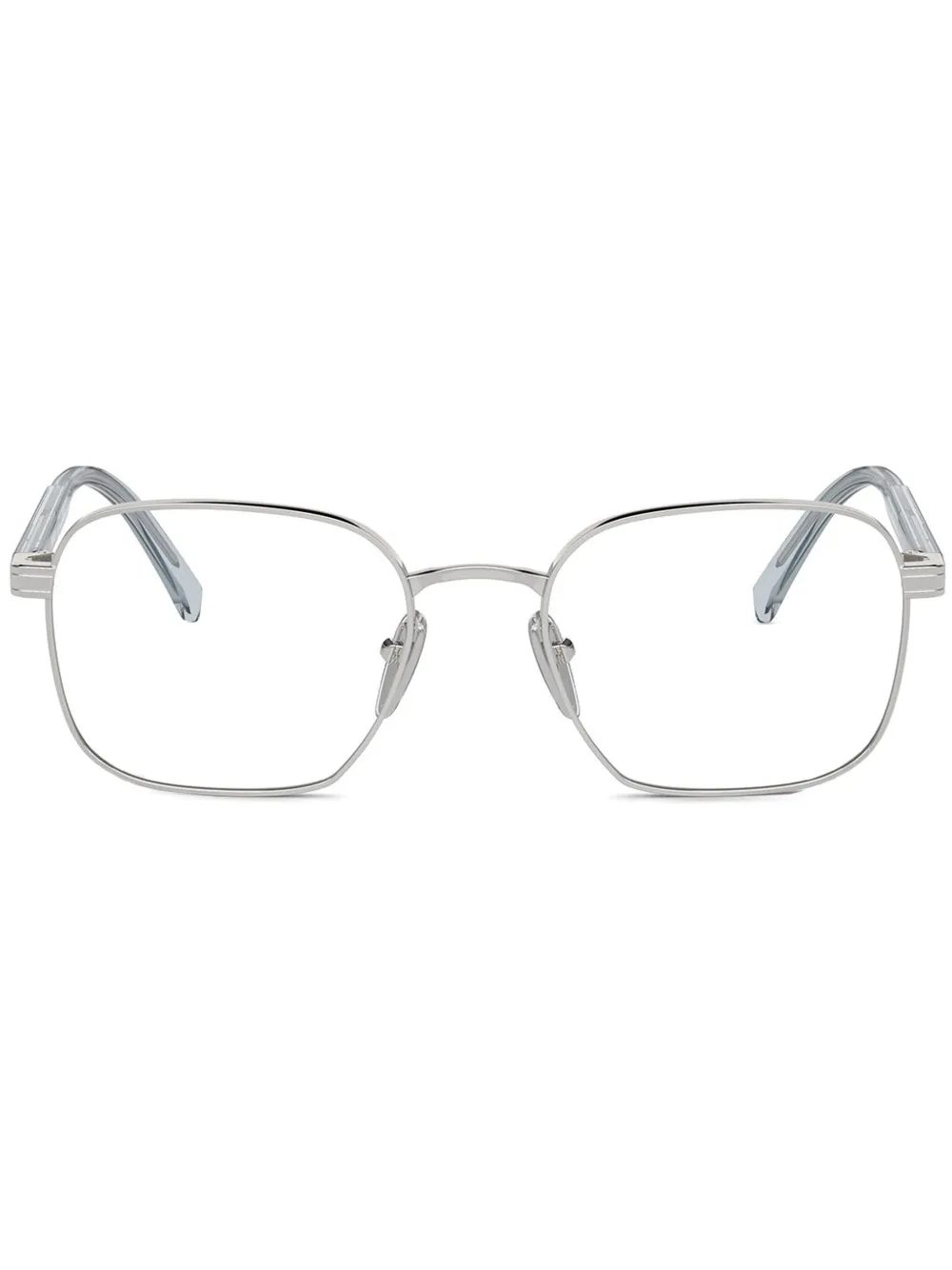 Prada Eyewear PR A55V Silver bril Zilver