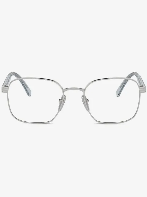 Prada Eyewear PR A55V Silver glasses
