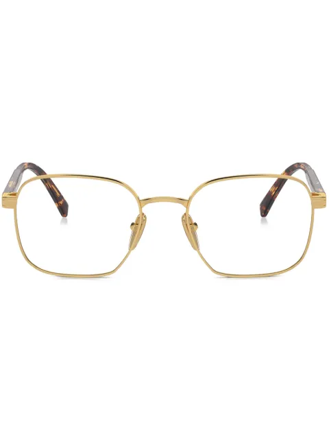Prada Eyewear lentes con detalle de caray en el brazo