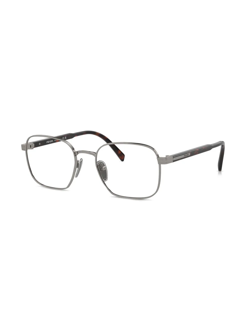 Prada Eyewear lunettes de vue PR A55V Gunmetal | Image 2