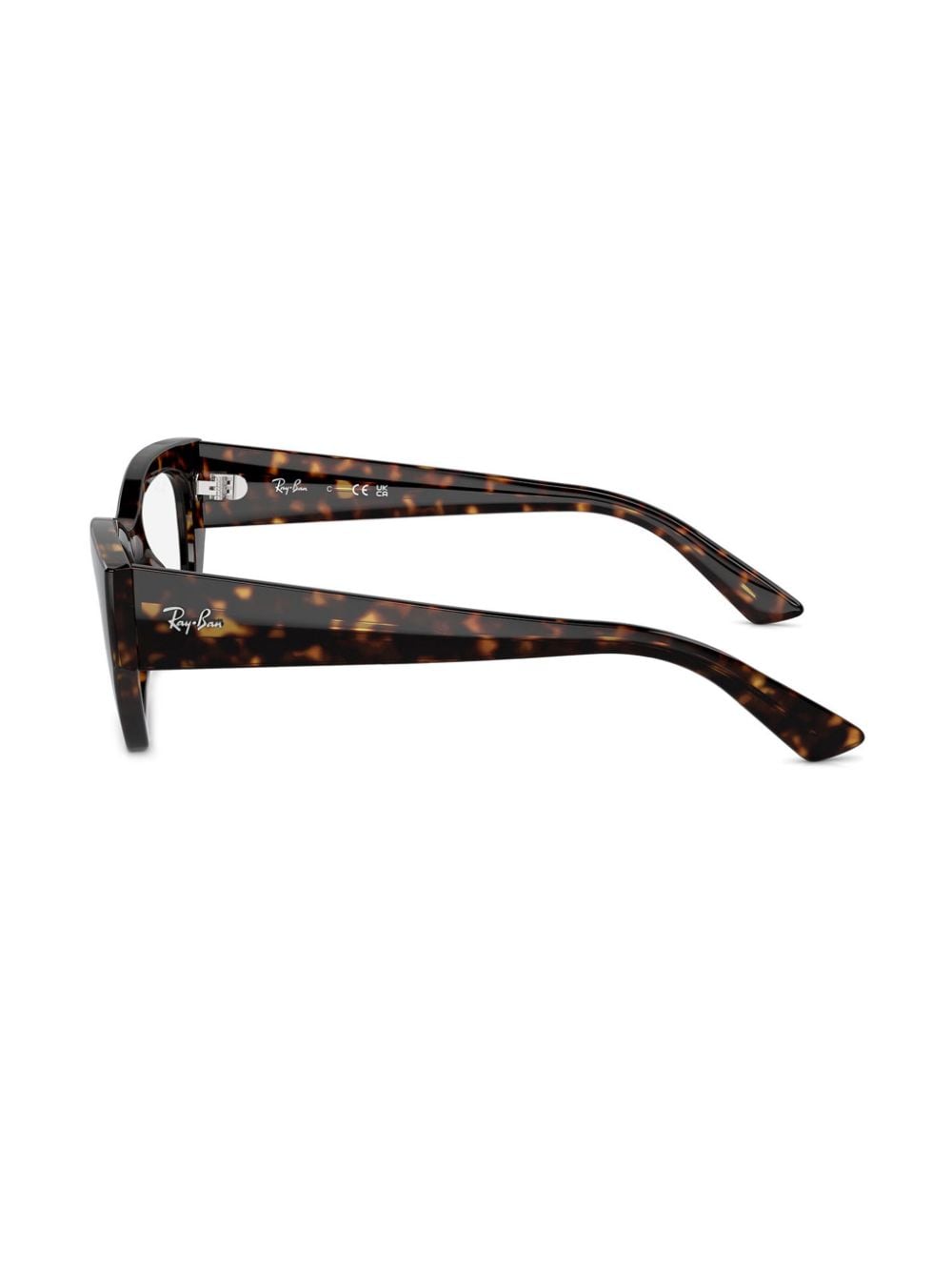 Shop Ray Ban Zena Glasses In Brown