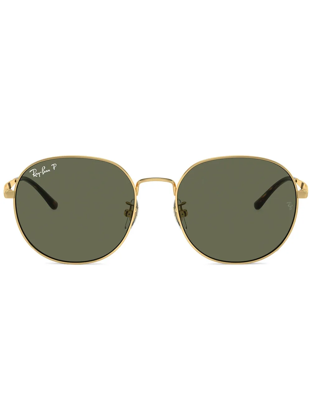 Ray-Ban round frame sunglasses | Gold | Image 1