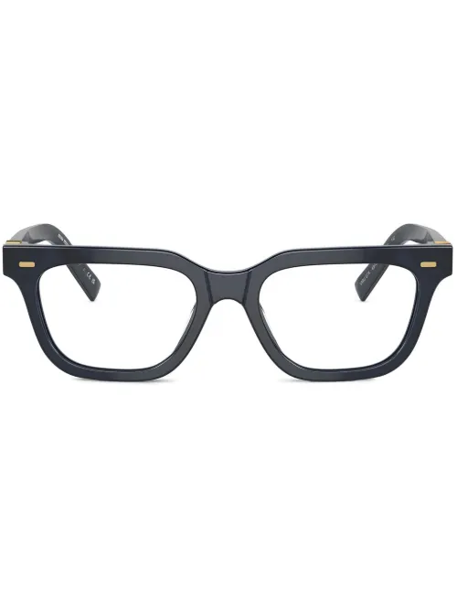 Lunettes de vue à monture rectangulaire - Miu Miu Eyewear - Modalova