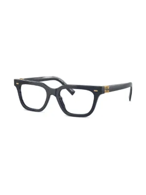 【上品なスタイリッシュさ】MIUMIU スクエアフレーム メガネ Miu Miu Eyewear（ミュウミュウ・アイウェア）ウィメンズ 眼鏡
