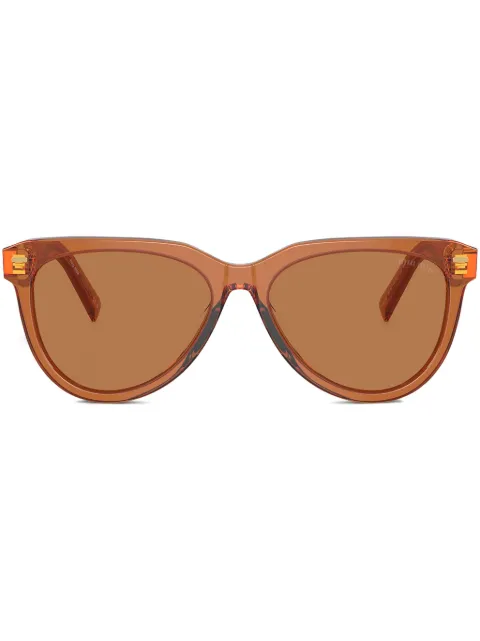 Miu Miu Eyewear logo-lettering sunglasses
