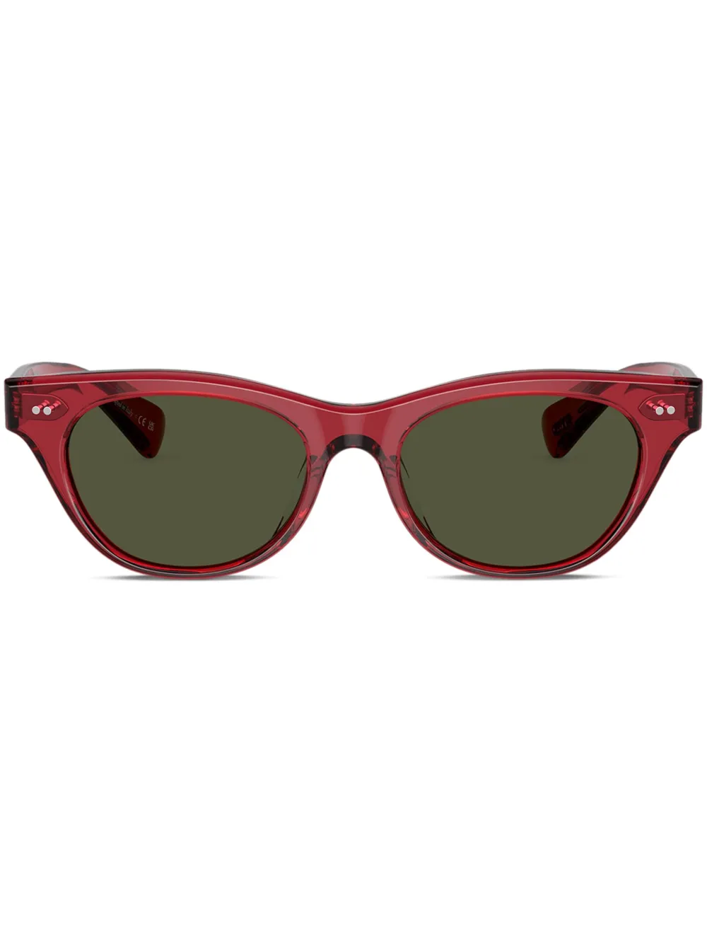 Oliver Peoples Occhiali da sole Avelin - Rosso