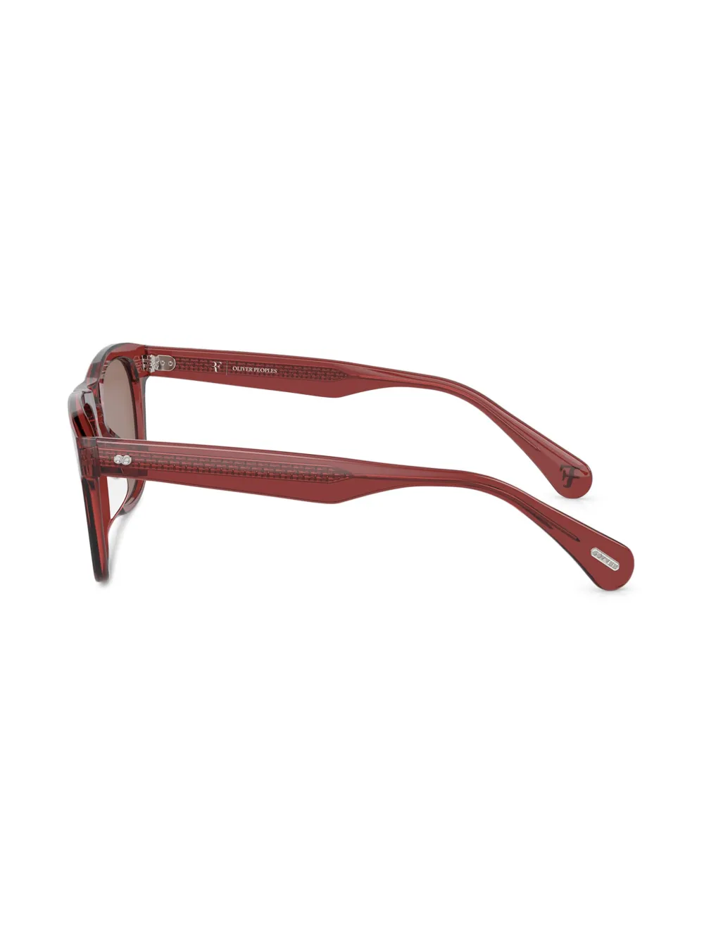 Oliver Peoples R-3 zonnebril Rood