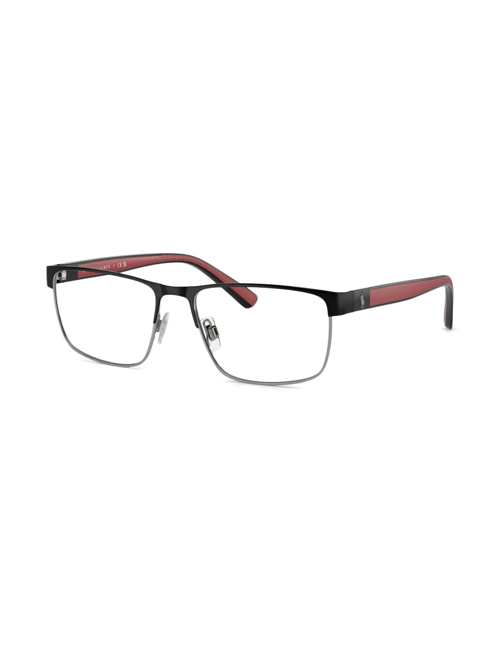 Polo Ralph Lauren rectangle frame glasses | Image 2