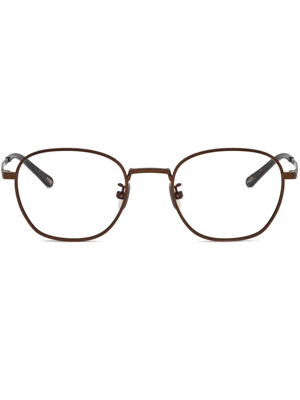 Polo Ralph Lauren Brille mit rundem Gestell - Braun