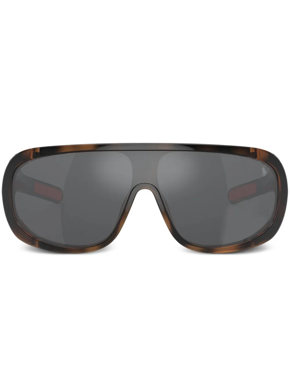 Polo Ralph Lauren Occhiali da sole PH4215U a mascherina - Marrone