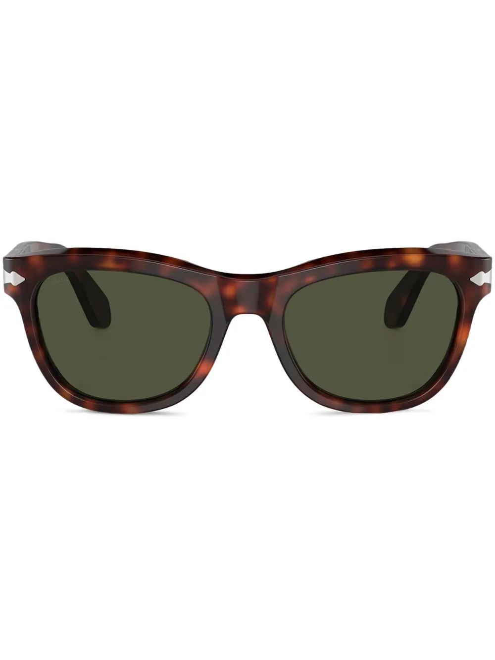 Persol lentes de sol con armazón geométrica | marrón | Image 1