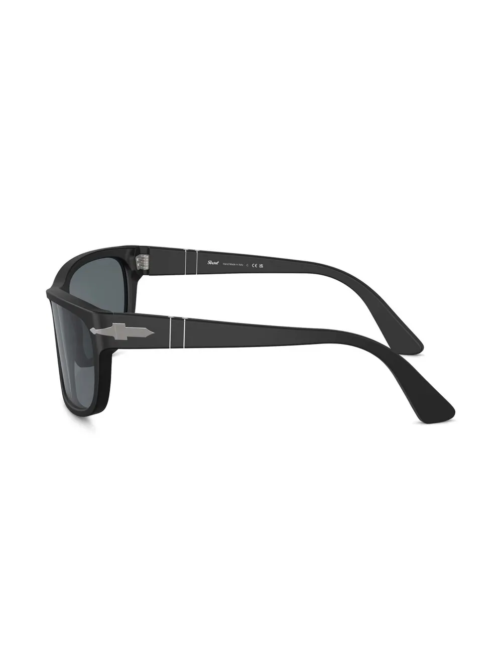 Persol Zonnebril met geometrisch montuur Zwart
