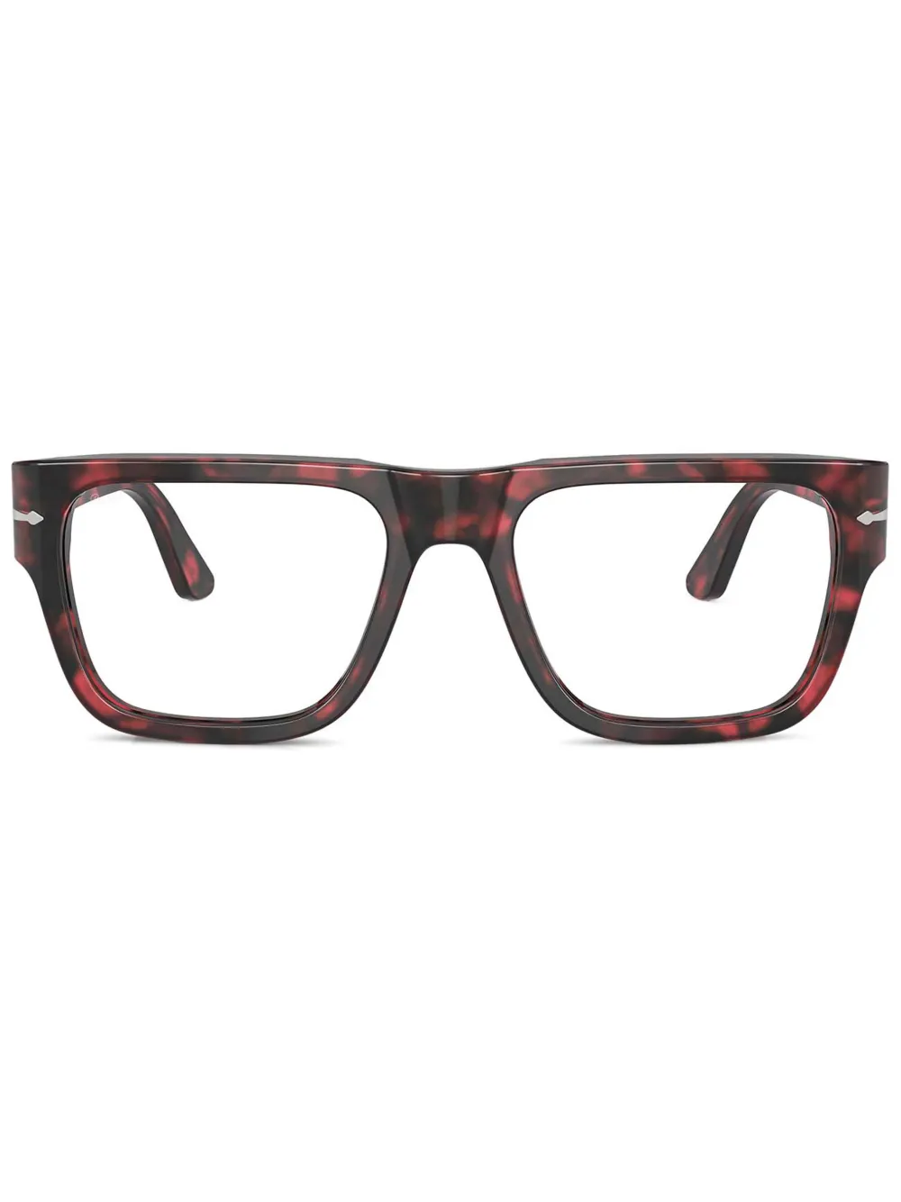 Persol lentes con armazón rectangular | rojo | Image 1