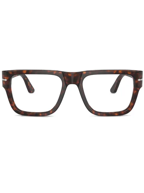 Persol tortoise-shell square frame glasses 