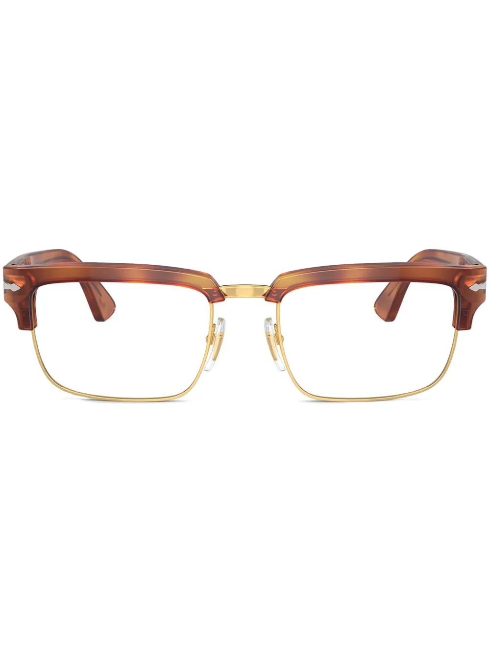 Persol lentes con armazón rectangular | marrón | Image 1