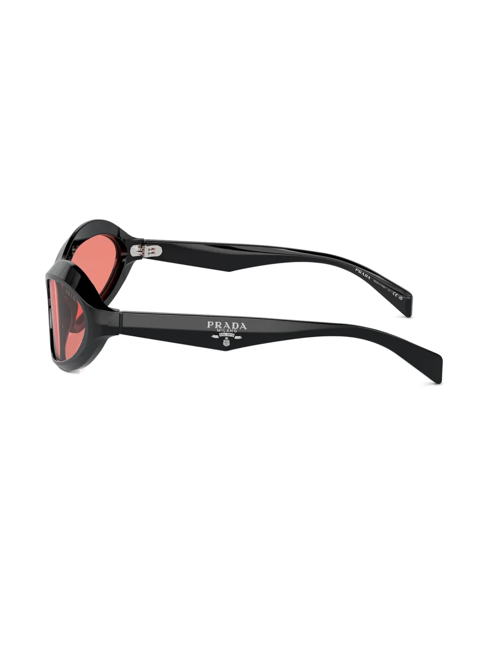 Prada Eyewear Swing zonnebril Zwart