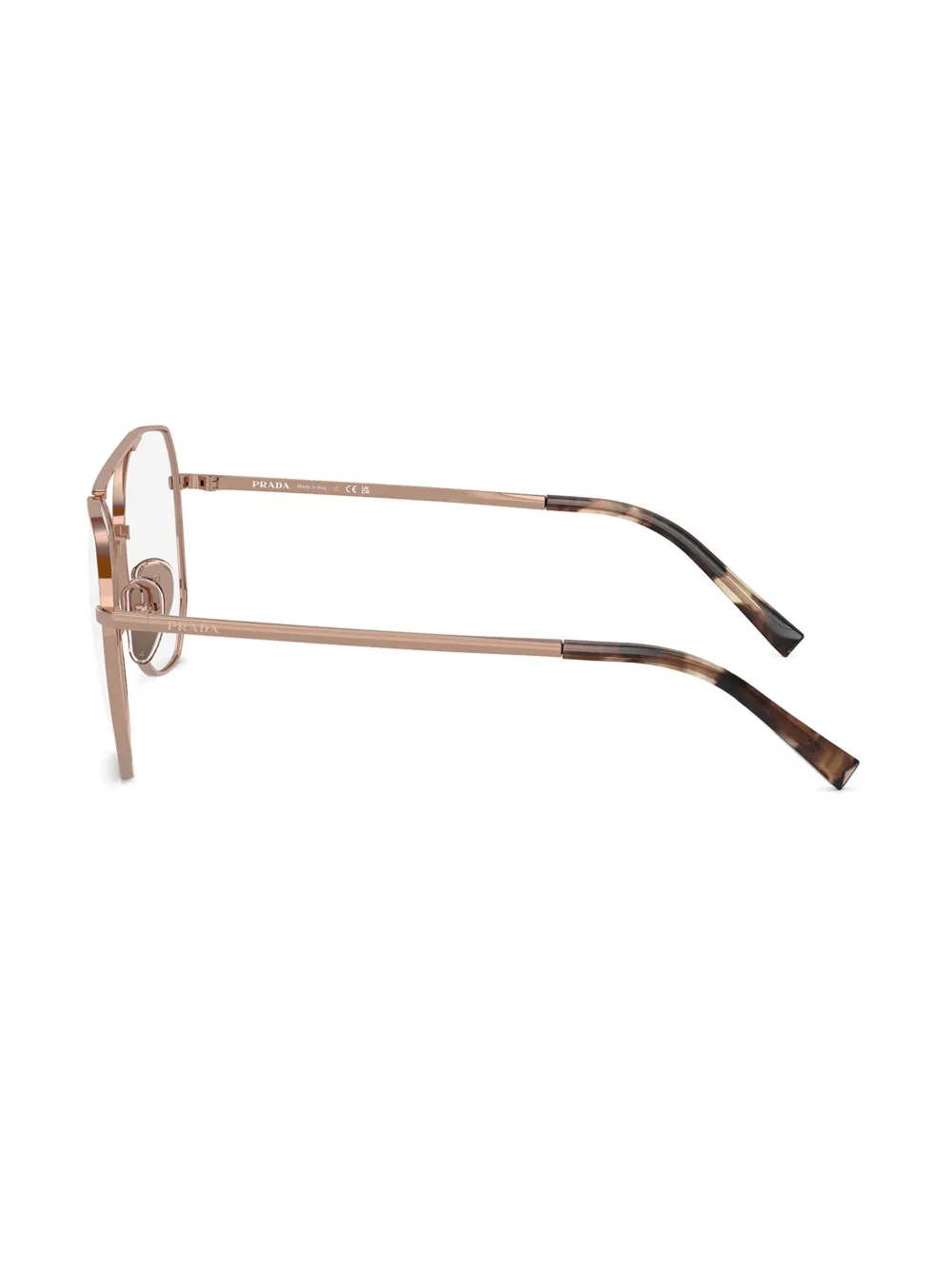 Prada Eyewear PR A58V bril Roze