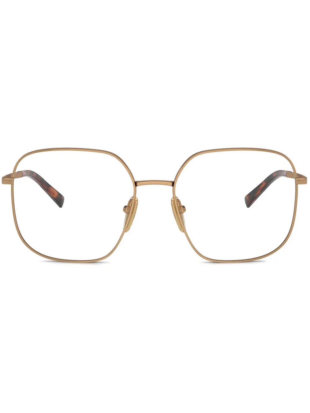 Prada Eyewear PR A59V 眼鏡フレーム | ゴールドトーン | Image 1