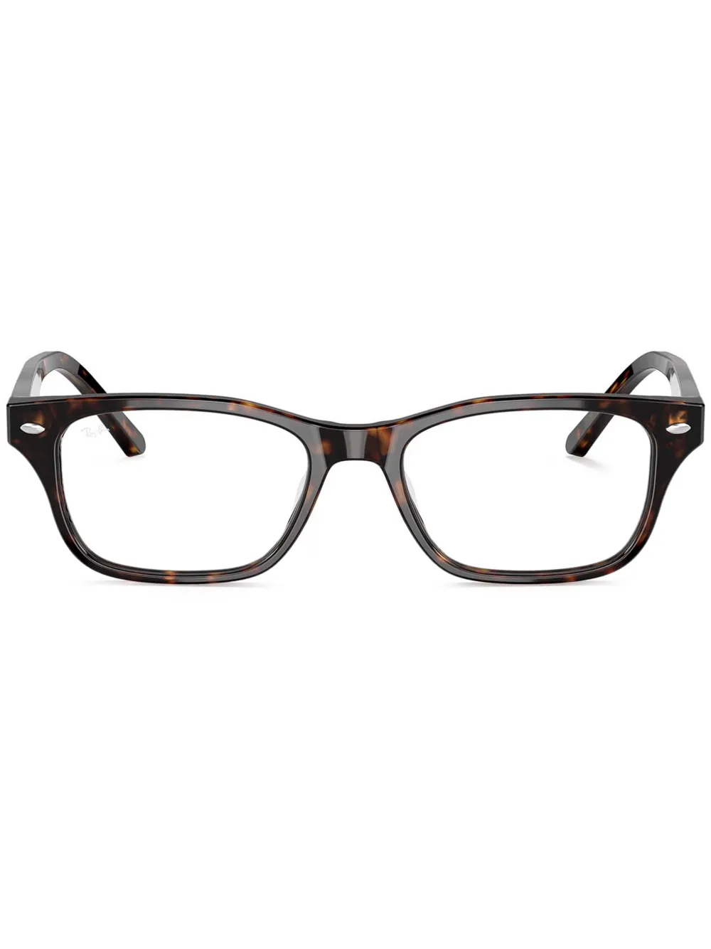 Ray-Ban rectangle-frame glasses | Brown | Image 1