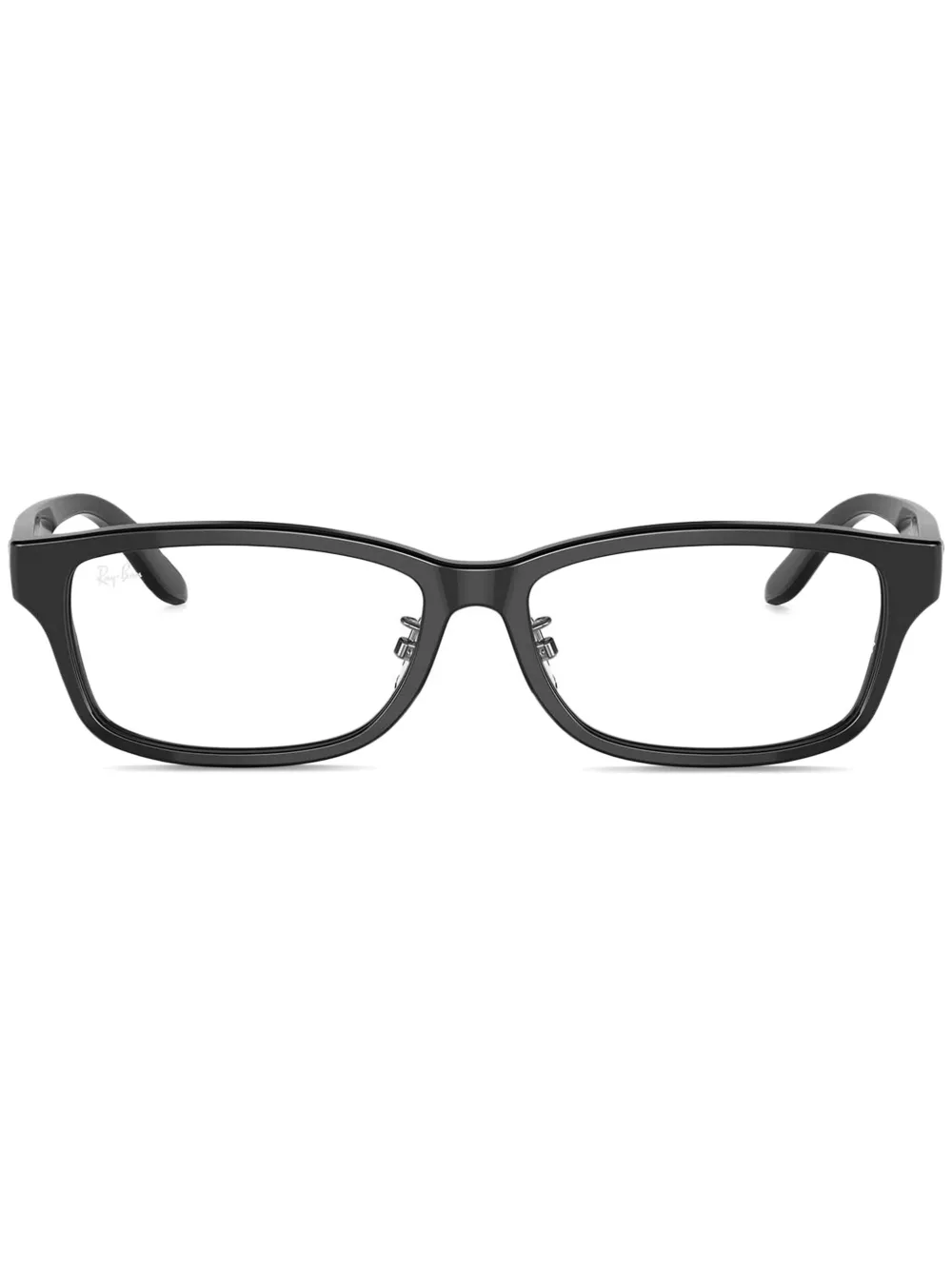 Ray-Ban 직사각 프레임 안경 | 블랙 | Image 1