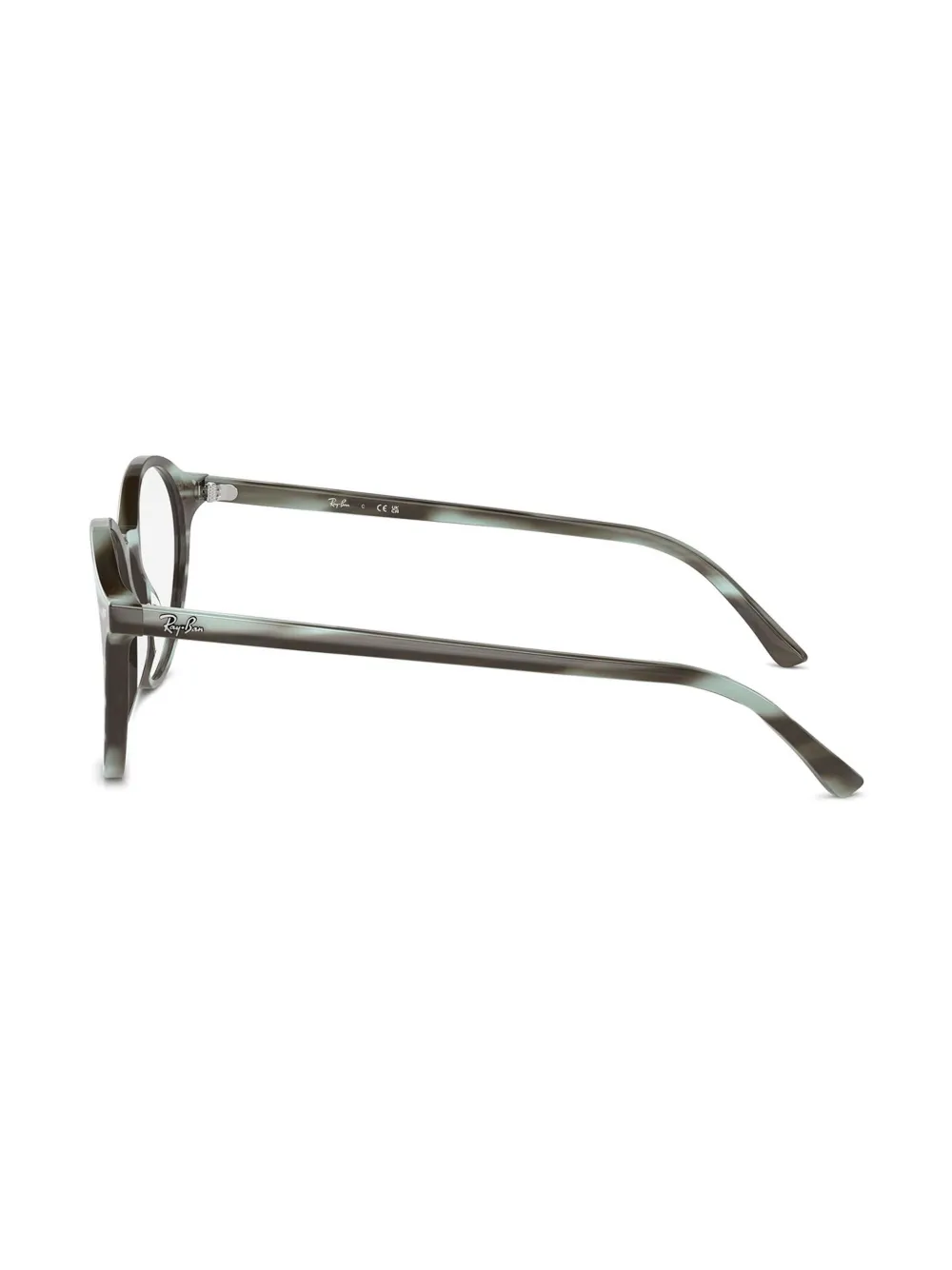 Ray-Ban Bril met rond montuur Groen