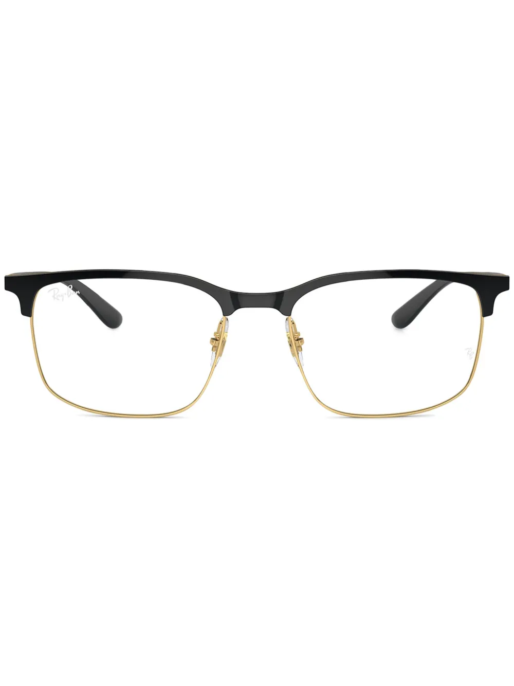 Ray-Ban 스퀘어 프레임 안경 | 블랙 | Image 1