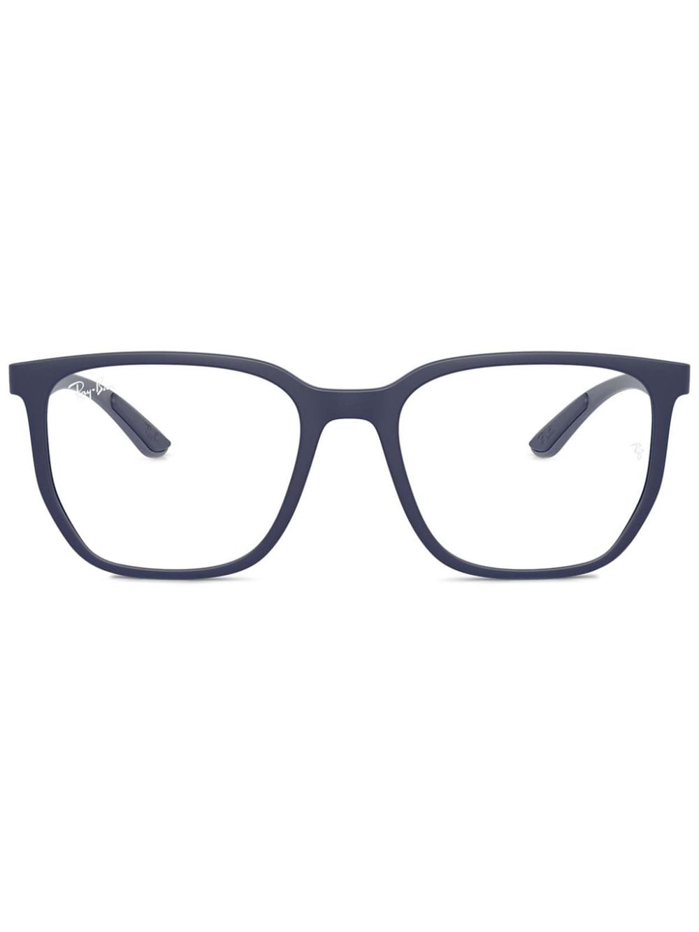 Shop Ray Ban Rx7235 Glasses In Blue