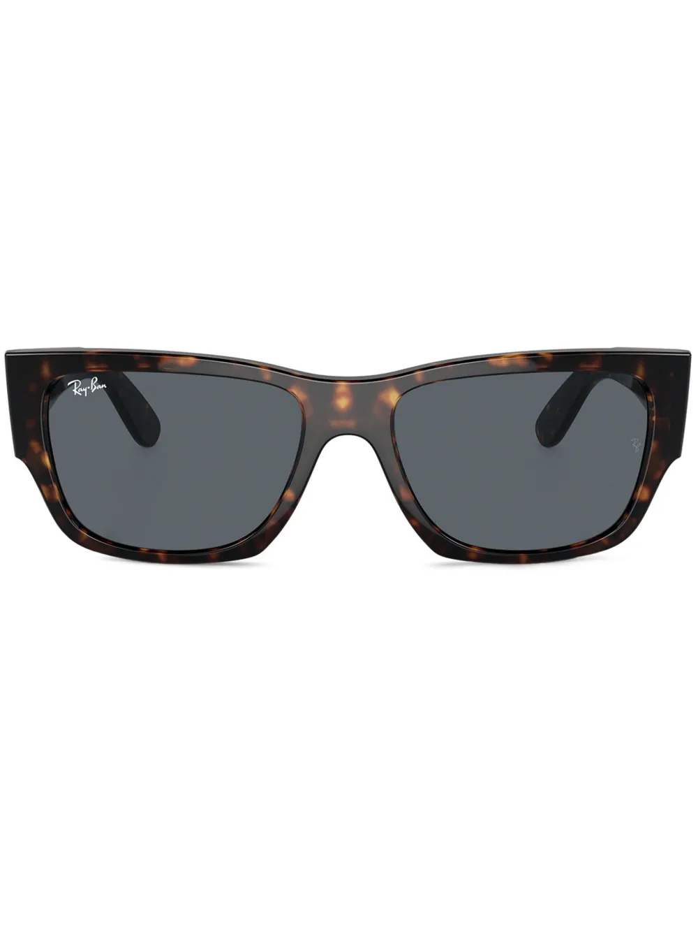 Ray-Ban Carlos zonnebril met rechthoekig montuur Bruin