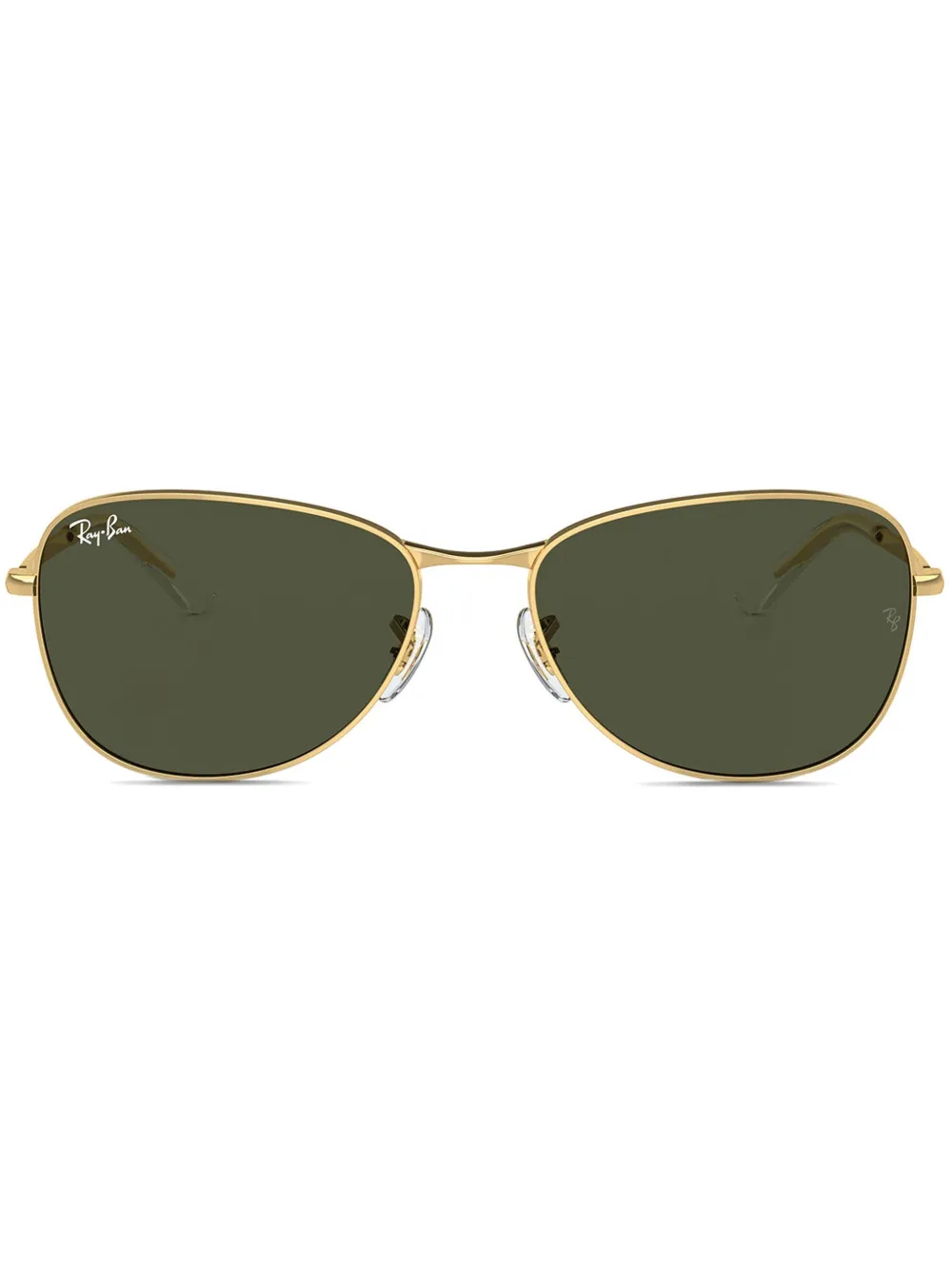 Ray-Ban Zonnebril met piloten montuur Goud