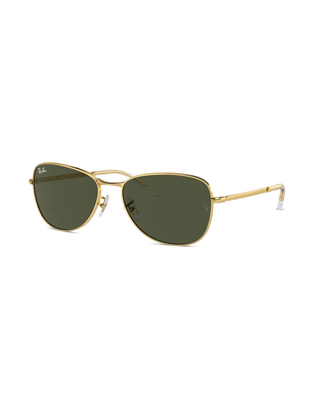 Ray-Ban Zonnebril met piloten montuur Goud