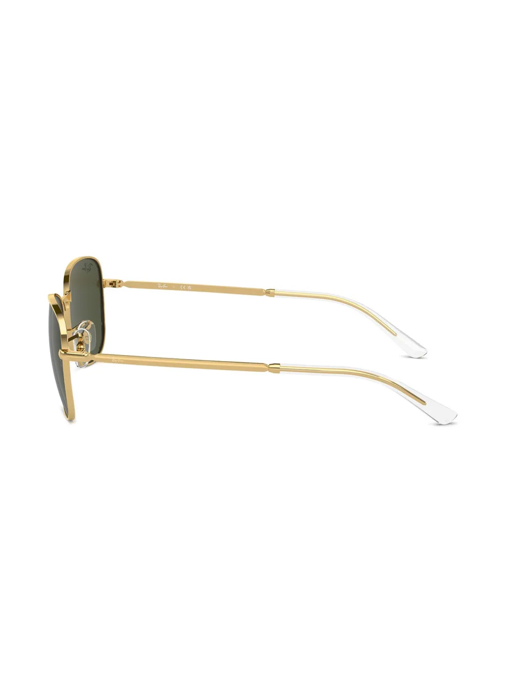 Ray-Ban Zonnebril met piloten montuur Goud
