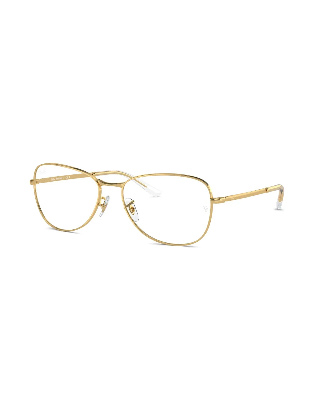 Ray-Ban Bril met metalen montuur Goud