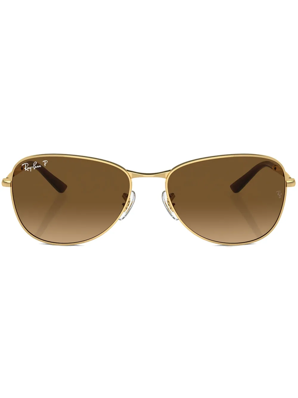 Ray-Ban pilot-frame sunglasses | Gold | Image 1