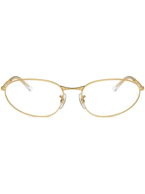 Ray-Ban oval-frame glasses
