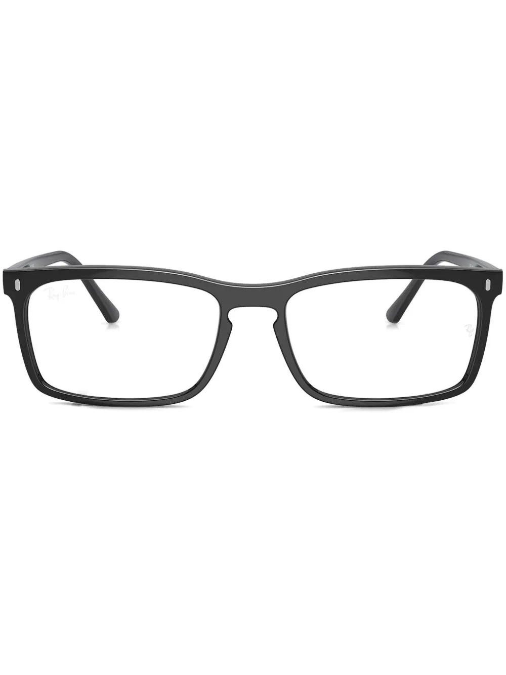 Ray-Ban Bril met rechthoekig montuur Zwart