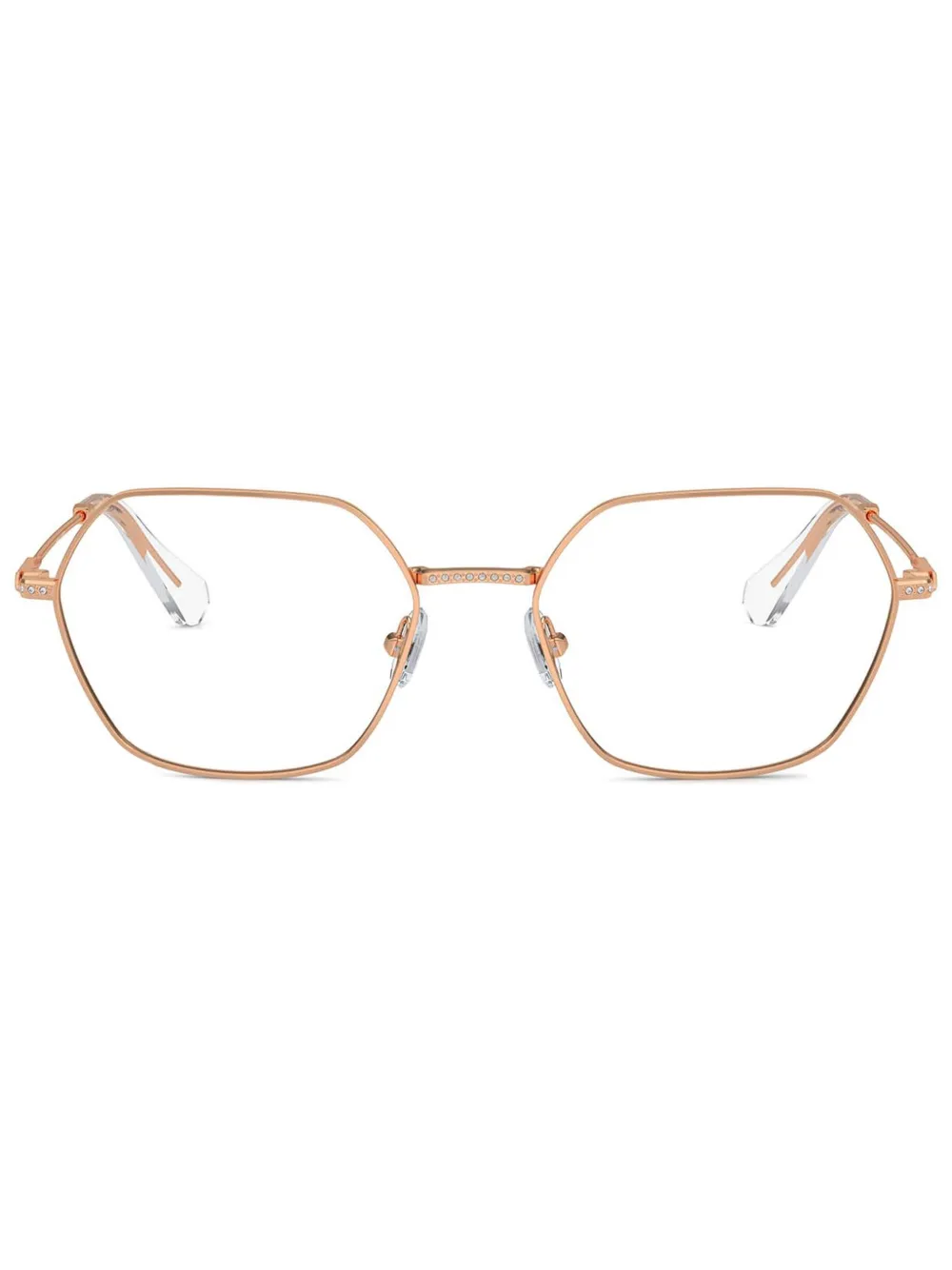 Swarovski Eyewear Occhiali geometrici - Rosa