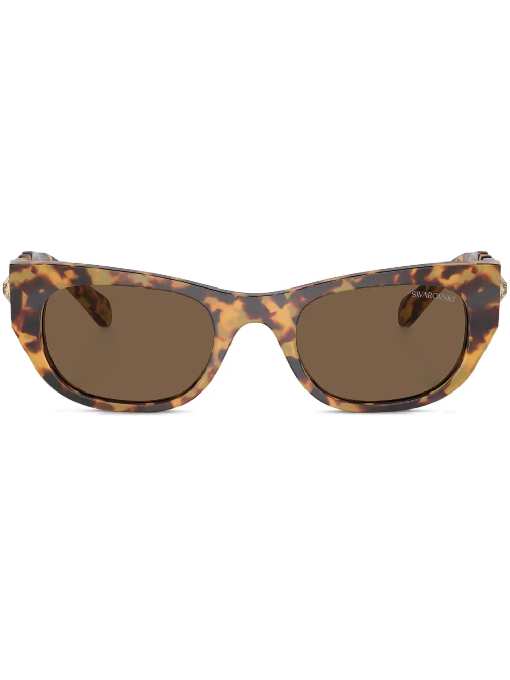 Swarovski Eyewear Occhiali da sole squadrati - Marrone