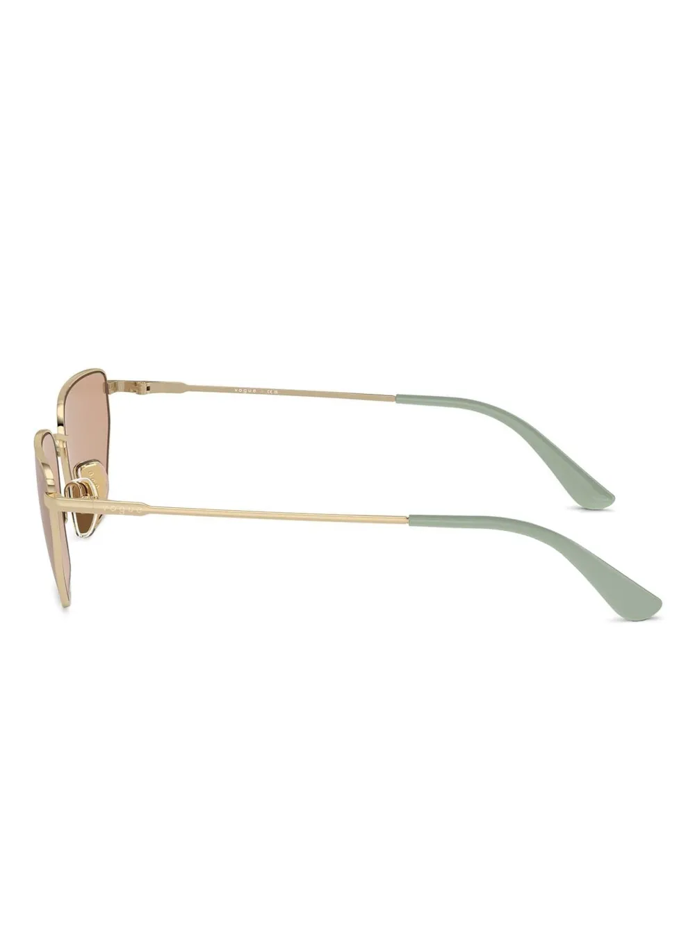 Vogue Eyewear Zonnebril met geometrisch montuur Goud