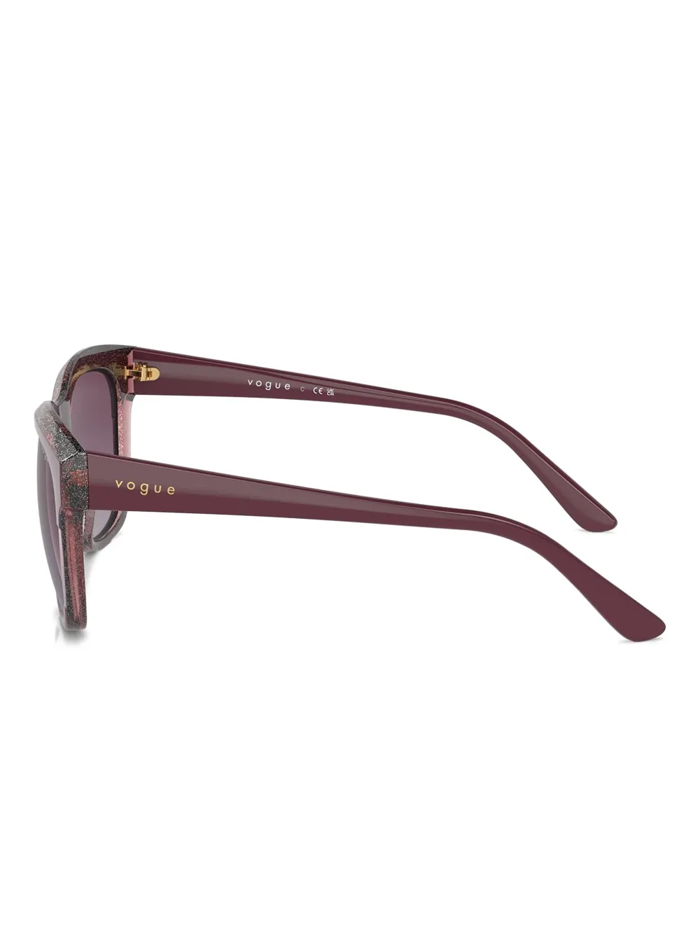 Vogue Eyewear Zonnebril met vierkant montuur Paars